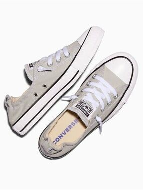 Converse Chuck Taylor All Star Shoreline Slip on Sneakers W8 Grey